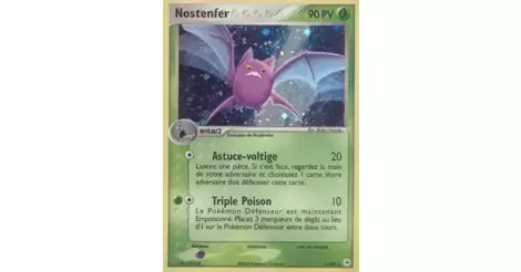 Nostenfer 3/101 EX Légendes Oubliées carte Pokemon