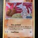 Onix 65/115 EX Forces Cachées carte Pokemon