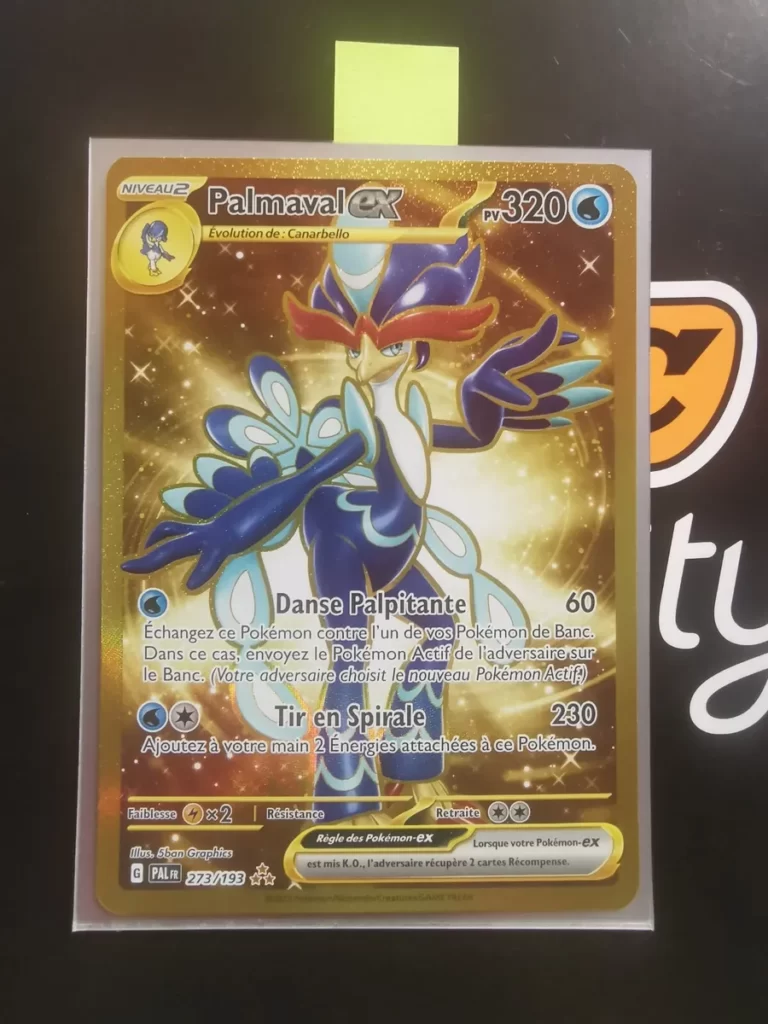 Palmaval ex 273/193 Évolutions à Paldea carte Pokemon