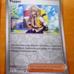 Pepper 186/197 Flammes Obsidiennes carte Pokemon
