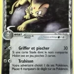 Persian 48/110 EX Fantômes Holon carte Pokemon