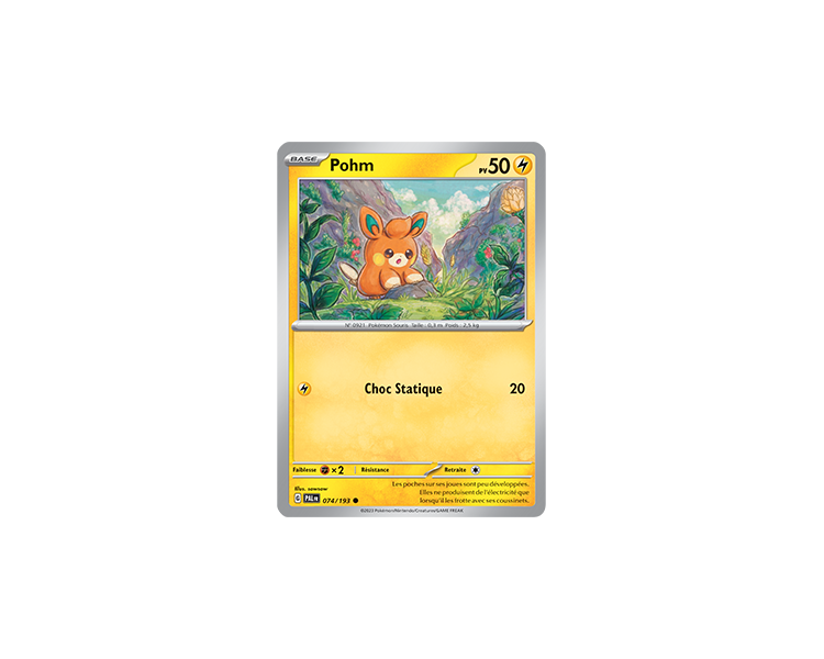 Pohm 074/193 Évolutions à Paldea carte Pokemon