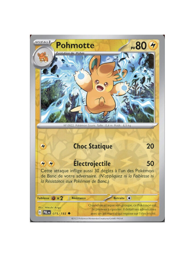 Pohmotte 075/193 Évolutions à Paldea carte Pokemon