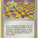 Point d'échange 84/100 EX Gardiens de Cristal carte Pokemon