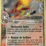 Pyroli 5/113 EX Espèces Delta carte Pokemon