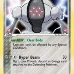 Registeel 29/110 EX Fantômes Holon carte Pokemon