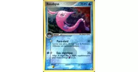 Rosabyss 18/101 EX Légendes Oubliées carte Pokemon