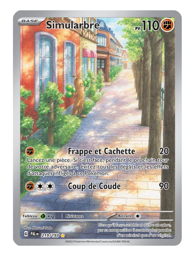 Cartes Pokémon Évolutions à Paldea : Toutes les cartes de la série