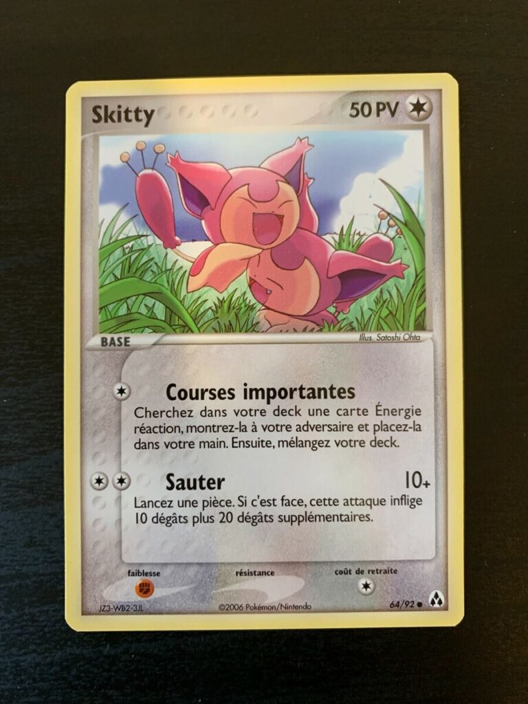 Skitty 64/92 EX Créateurs de légendes carte Pokemon