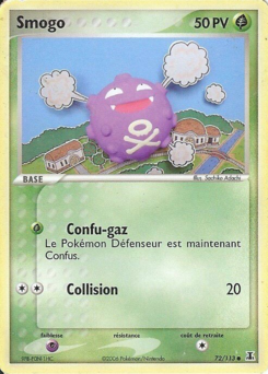 Smogo 72/113 EX Espèces Delta carte Pokemon