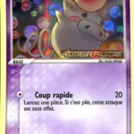 Spoink 66/106 EX Emeraude carte Pokemon