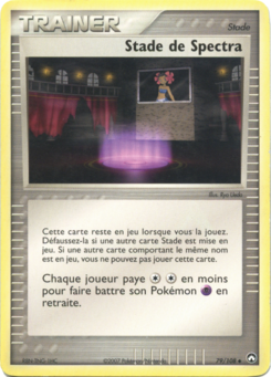 Stade de Spectra 79/108 EX Gardiens du Pouvoir carte Pokemon