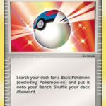 Super Ball 77/108 EX Gardiens du Pouvoir carte Pokemon