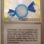 Super bonbon 83/106 EX Emeraude carte Pokemon