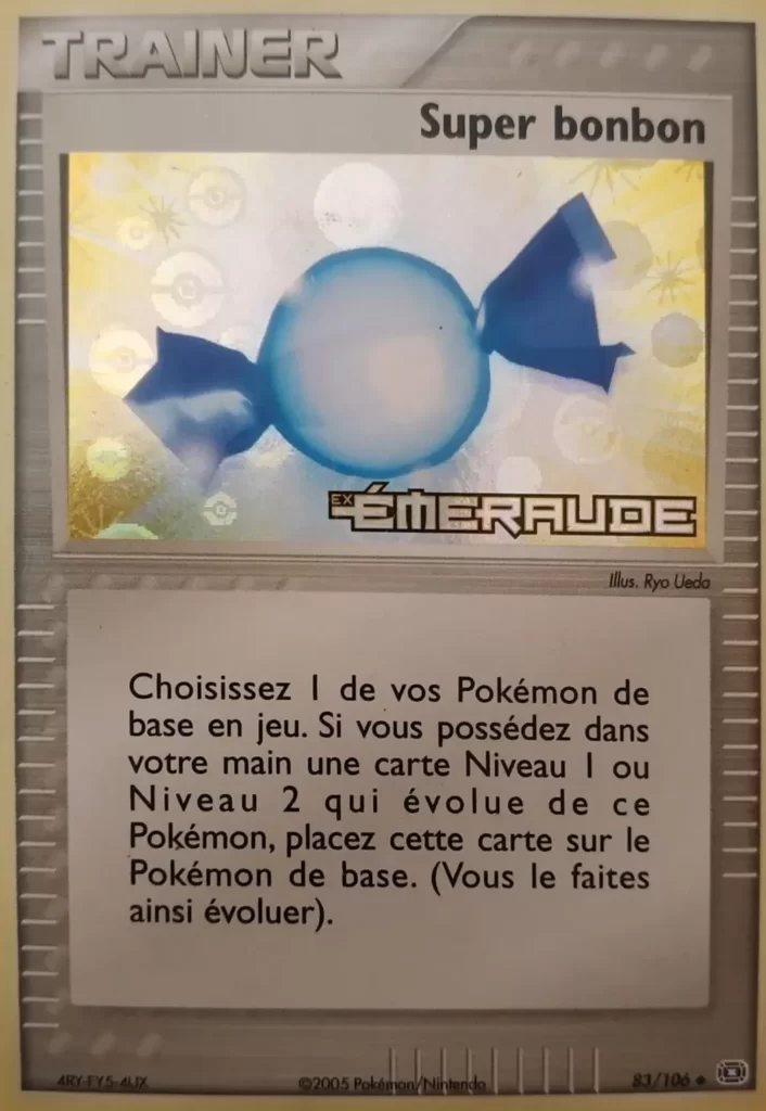 Cartes Pokémon EX Emeraude : Toutes les cartes de la série