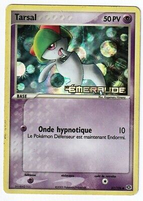 Tarsal 61/106 EX Emeraude carte Pokemon