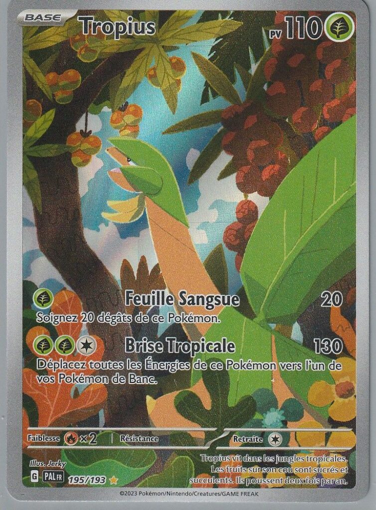 Cartes Pokémon Évolutions à Paldea : Toutes les cartes de la série