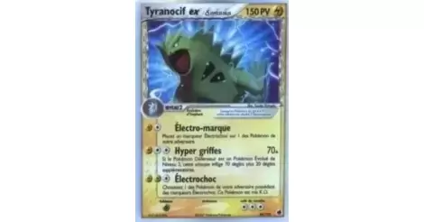 Tyranocif ex 99/101 EX Ile des Dragons carte Pokemon