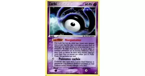 Cartes Pokémon EX Forces cachées : Toutes les cartes de la série