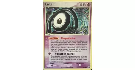 Cartes Pokémon EX Forces cachées : Toutes les cartes de la série