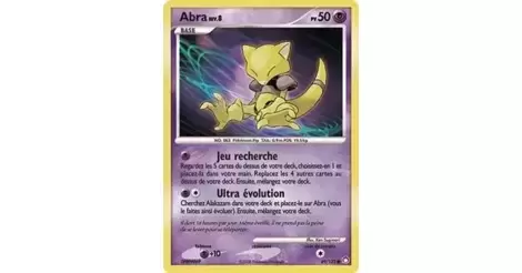 Abra 69/123 Diamant et Perle Trésors Mystérieux carte Pokemon