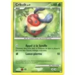 Crikzik 86/123 Diamant et Perle Trésors Mystérieux carte Pokemon