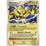 Elekable NIV.X 121/123 Diamant et Perle Trésors Mystérieux carte Pokemon