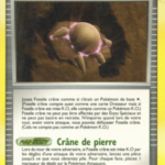 Fossile crâne 117/123 Diamant et Perle Trésors Mystérieux carte Pokemon