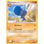 Kranidos 43/123 Diamant et Perle Trésors Mystérieux carte Pokemon