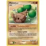 Manzaï 71/130 Diamant et Perle carte Pokemon