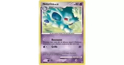 Nidorina 56/123 Diamant et Perle Trésors Mystérieux carte Pokemon