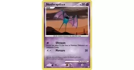 Nosferapti 108/123 Diamant et Perle Trésors Mystérieux carte Pokemon