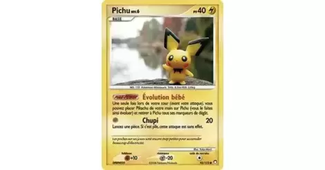 Pichu 93/123 Diamant et Perle Trésors Mystérieux carte Pokemon