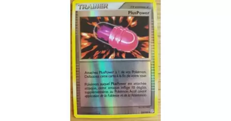 PlusPower 109/130 Diamant et Perle carte Pokemon