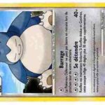 Ronflex 37/130 Diamant et Perle carte Pokemon