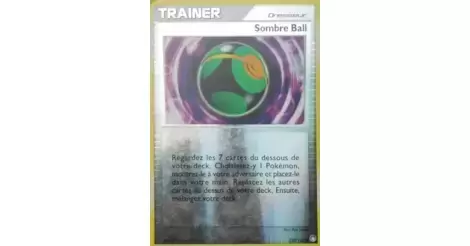 Sombre Ball 110/123 Diamant et Perle Trésors Mystérieux carte Pokemon