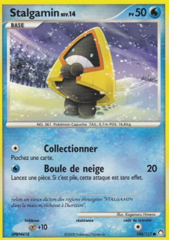 Stalgamin 100/123 Diamant et Perle Trésors Mystérieux carte Pokemon