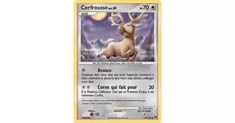 Cerfrousse 113/132 Diamant et Perle Merveilles Secrètes carte Pokemon