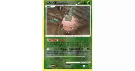 Cheniti Cape Déchet 80/132 Diamant et Perle Merveilles Secrètes carte Pokemon