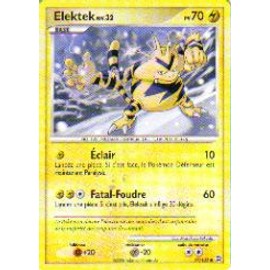 Elektek 87/132 Diamant et Perle Merveilles Secrètes carte Pokemon