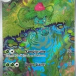 Herbizarre 167/165 écarlate et violet série 151 carte Pokemon