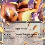 Kangourex-ex 115/165 écarlate et violet série 151 carte Pokemon