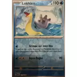 Lokhlass 131/165 écarlate et violet série 151 carte Pokemon