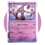 Mewtwo 150/165 écarlate et violet série 151 carte Pokemon