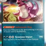 Nidoking 034/165 écarlate et violet série 151 carte Pokemon