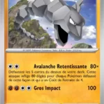 Onix 095/165 écarlate et violet série 151 carte Pokemon