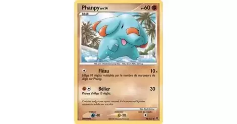 Phanpy 98/132 Diamant et Perle Merveilles Secrètes carte Pokemon