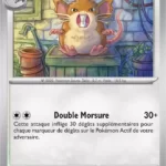 Rattatac 020/165 écarlate et violet série 151 carte Pokemon