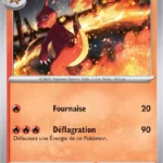 Reptincel 005/165 écarlate et violet série 151 carte Pokemon