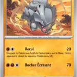 Rhinocorne 111/165 écarlate et violet série 151 carte Pokemon